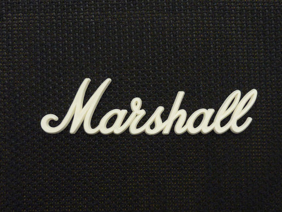 Marshall Aged Script Logo 7 150mm