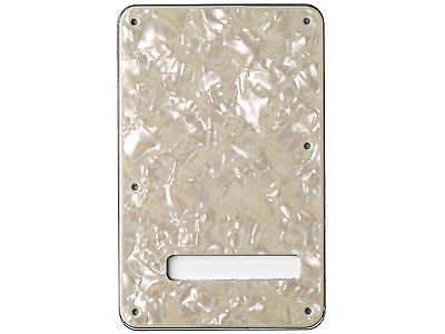 Fender Original Stratocaster White Moto Backplate 4 Ply 099-1323-000