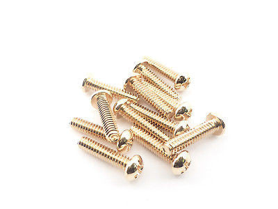 Fender Original Pickup/Switch Gold Screws 15mm 099-4926-000