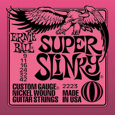 Ernie Ball Super Slinky Nickel Strings