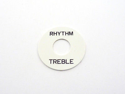 Les Paul Type Switch Washer White with Black Type