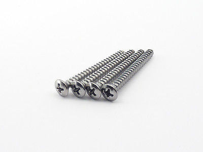 Fender Original Guitar Neck Mounting Screws Chrome