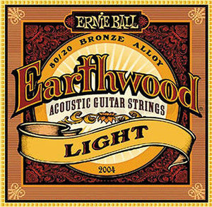 Ernie Ball Earthwood 80/20 Bronze Light Acoustic Guitar Strings