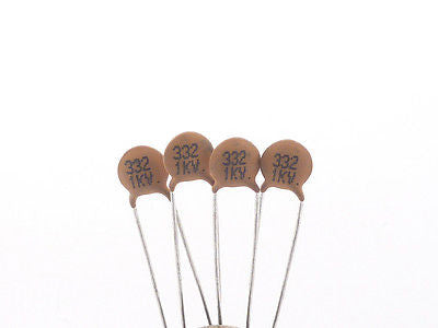 Ceramic Disc Capacitor .003μF (332)