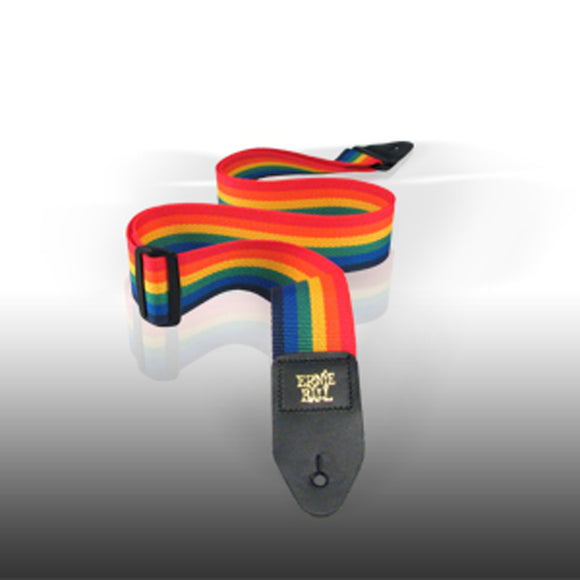 Ernie Ball Polypro Guitar Strap (Rainbow)