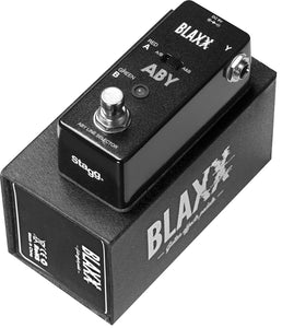 Stagg Blaxx ABY Compact Guitar Pedal