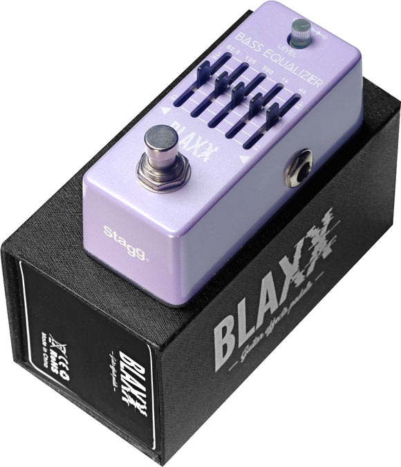 Stagg Blaxx Bass EQ Compact Guitar Pedal