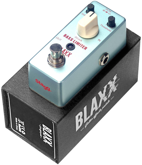 Stagg Blaxx Bass Limiter Compact Guitar Pedal