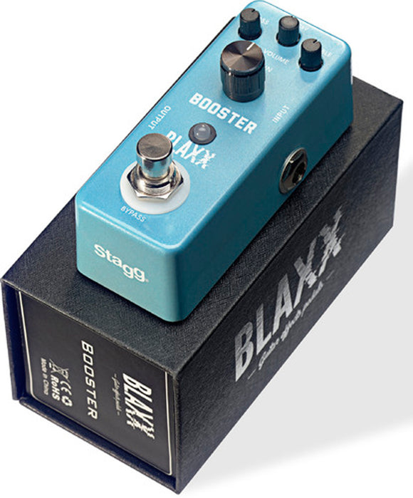 Stagg Blaxx Booster Compact Guitar Pedal