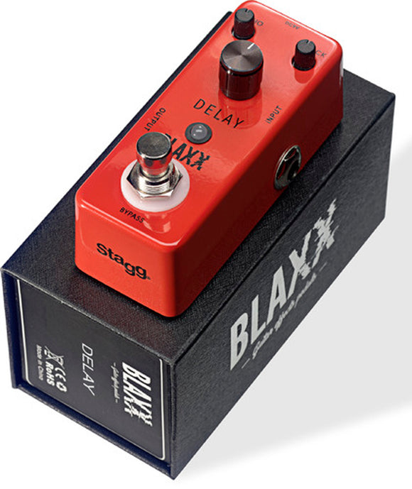 Stagg Blaxx Delay Compact Guitar Pedal