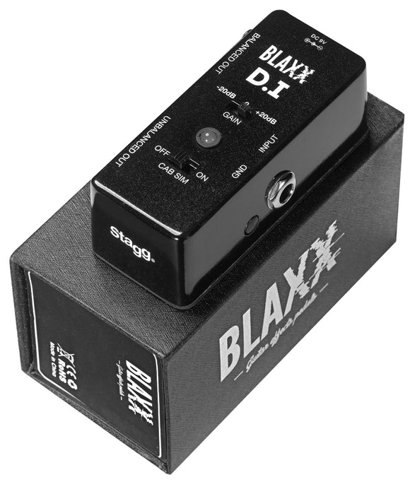 Stagg Blaxx DI Compact Guitar Pedal