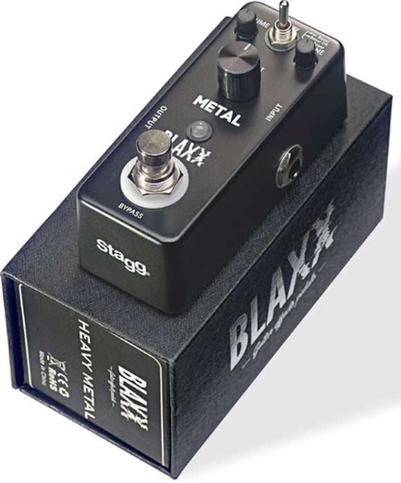 Stagg Blaxx Metal Compact Guitar Pedal