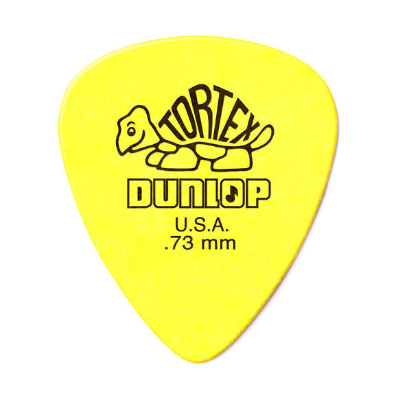 Jim Dunlop Tortex Standard Plectrum (.73mm)