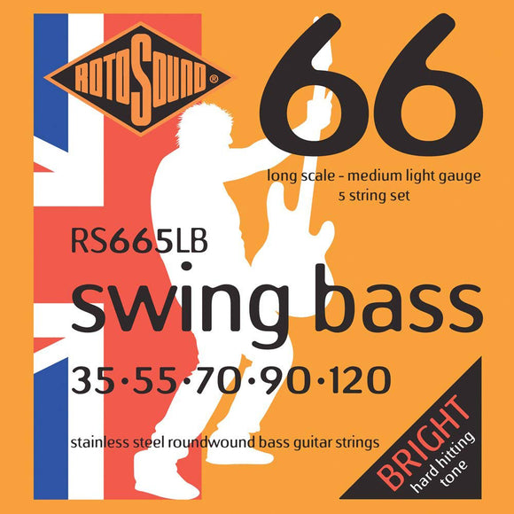 Rotosound RS 665LB Standard Bass Guitar Strings