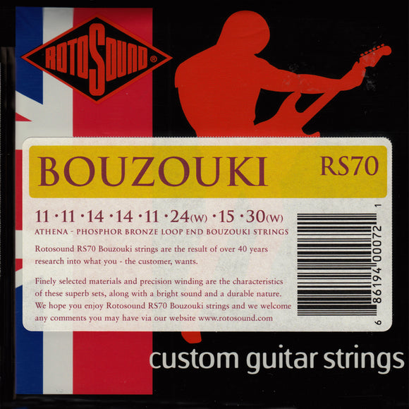 Rotosound RS70 Greek Bouzouki Strings