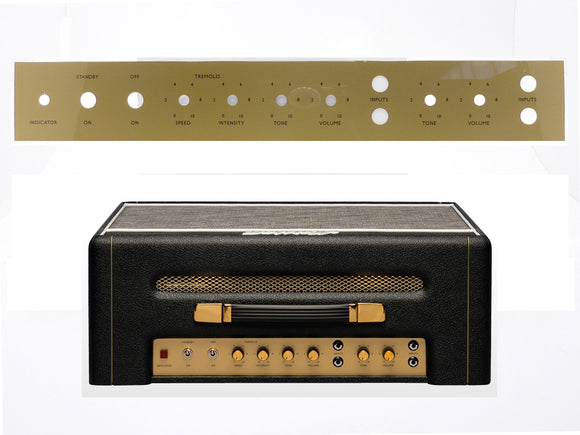 Marshall 1958X (1974X) Plexi Front Faceplate