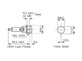 Bulgin - Marshall Fuse Holder (32mm)