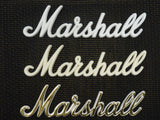 Marshall White Script Logo 9 150mm