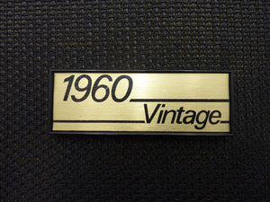 Marshall 1960 Vintage Logo