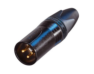 Neutrik XLR Plug NC3MXX-B