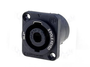 Neutrik Speakon Chassis Mount Socket NL2MP