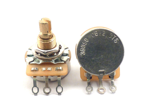 Fender (CTS) Potentiometer 500K Audio Split Shaft Pot 099-0834-000