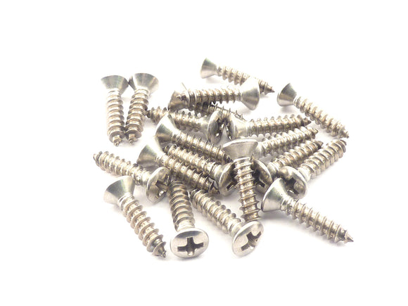 Fender Original Pickguard Screws Chrome 099-4923-000